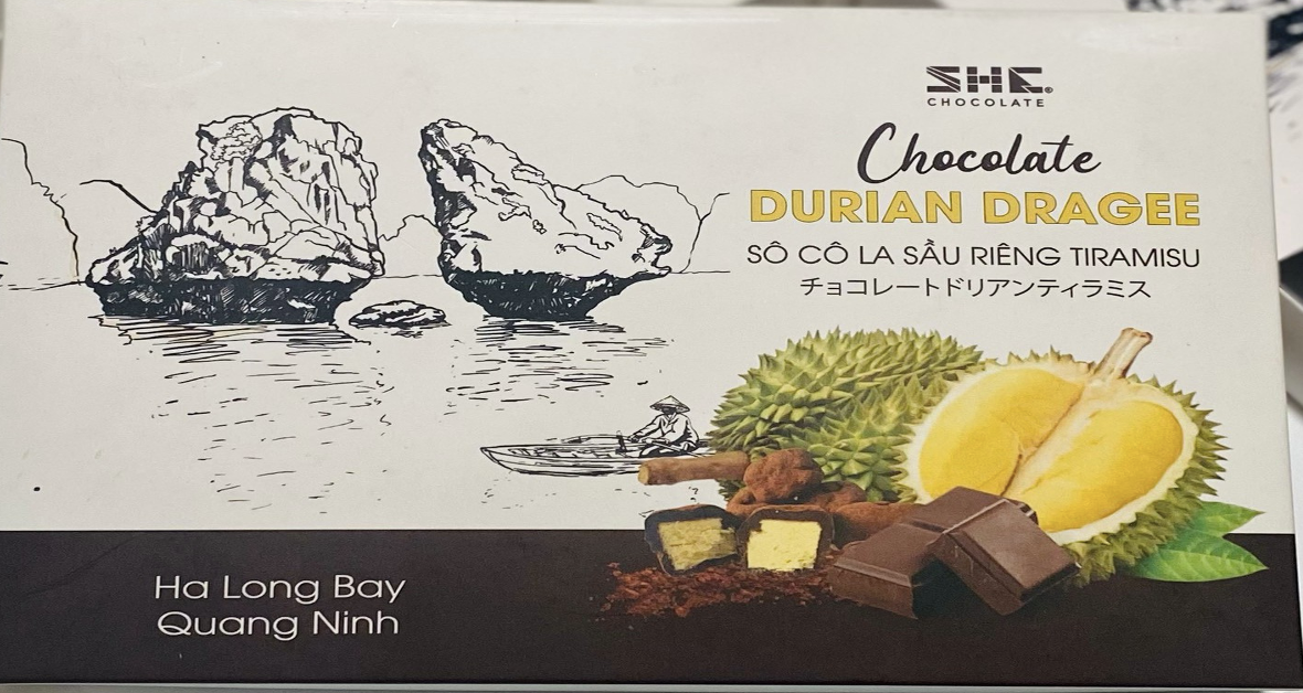 Chocolate Durian Dragee