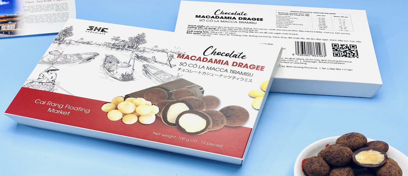 Chocolate Macadamia Dragee