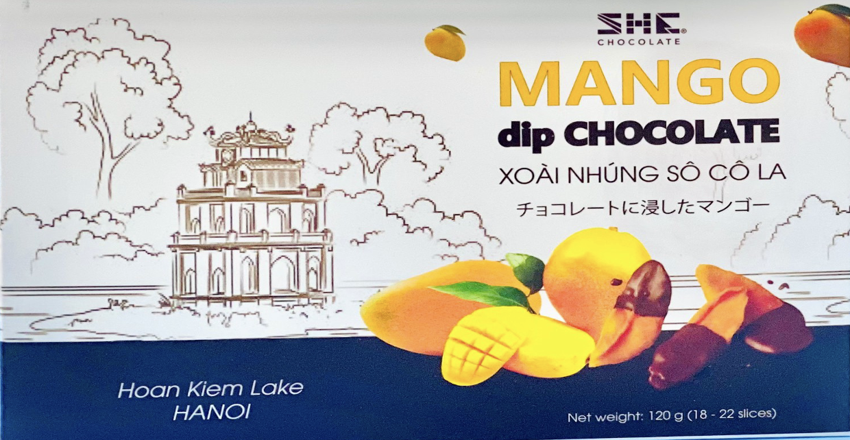 Mango Dipped in Chocolate